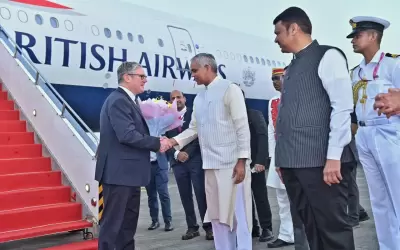 UK PM Starmer Lands in Mumbai, Calls India Trade Deal a "Game-Changer"